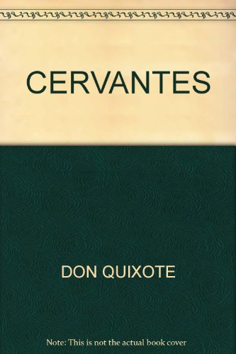 Beispielbild fr Cervantes zum Verkauf von Hamelyn