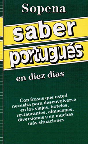 Imagen de archivo de Saber Portugues En Diez Dias a la venta por medimops