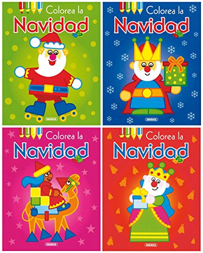 Colorea la Navidad (4 tÃ­tulos) (9788430556403) by Susaeta, Equipo