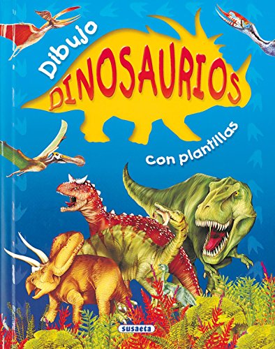 9788430558919: Dibujo Dinosaurios Con Plantilla (Dibujo Dinosaurios C/Plantilla)