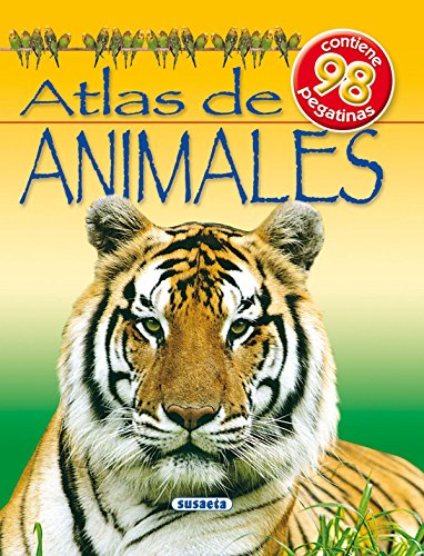 Imagen de archivo de SELVA ATLAS DE ANIMALES CON PEGATINAS a la venta por Iridium_Books