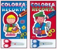 9788430570171: Colorea y recorta (2 Ttulos) (Spanish Edition)