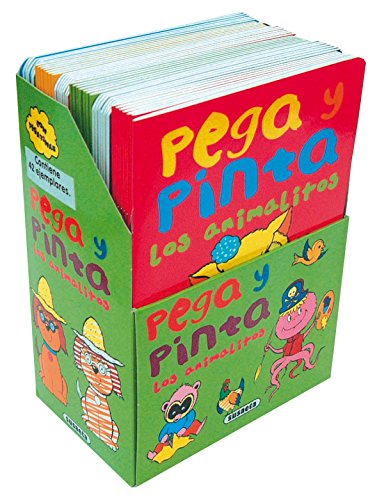 9788430572861: Pega y pinta los animalitos (6 ttulos) (Pega Y Pinta Animalitos) (Spanish Edition)