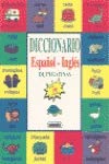 Diccionario español-inglés de pegatinas.