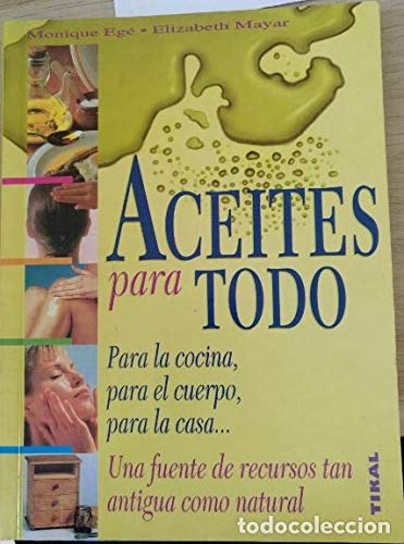 Stock image for Aceites para todo for sale by Librera Prez Galds