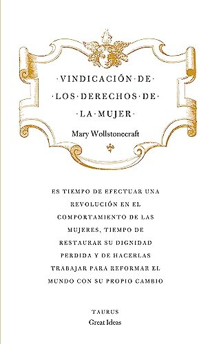 9788430601196: Vindicacin de los derechos de la mujer (Serie Great Ideas 19)