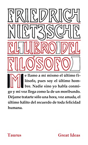 El libro del filÃ³sofo (Serie Great Ideas 21) (9788430602216) by Nietzsche, Friedrich