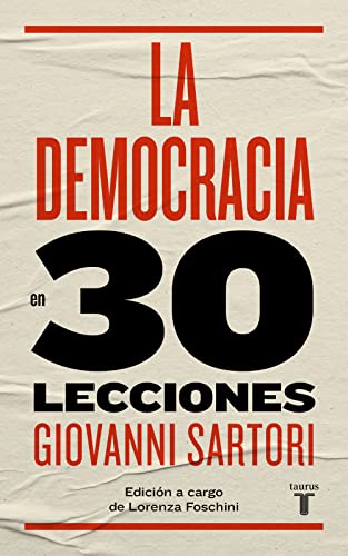 Stock image for LA DEMOCRACIA EN TREINTA LECCIONES for sale by Antrtica