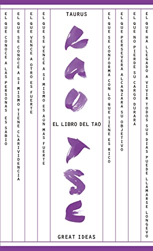 Beispielbild fr El libro del Tao (Great Ideas, Band 17) zum Verkauf von medimops