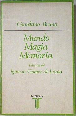 9788430611041: Mundo, magia, memoria