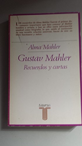9788430611577: Gustav mahler : recuerdos y cartas