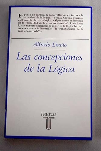 9788430611690: CONCEPCIONES DE LA LOGICA LAS ENS169 (Spanish Edition)