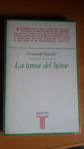 9788430611997: La tarea del heroe