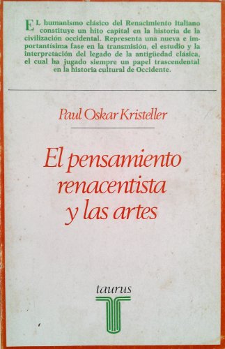 Imagen de archivo de El Pensamiento Renacentista Y Las Artes (Coleccion de ensayos, 261) a la venta por Iridium_Books