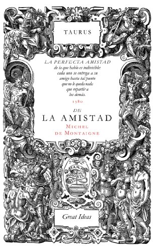 9788430616572: De la amistad (Serie Great Ideas 31)