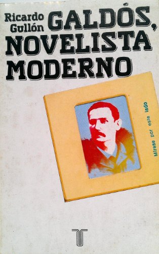 Stock image for Galdos Novelista Moderno for sale by BookHolders