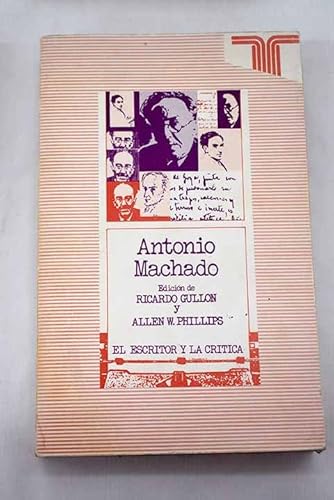 Imagen de archivo de Antonio Machado a la venta por Better World Books