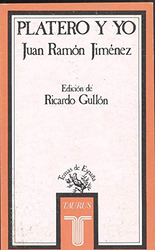 Imagen de archivo de Platero y yo JIMNEZ, Juan Ramn.- a la venta por VANLIBER