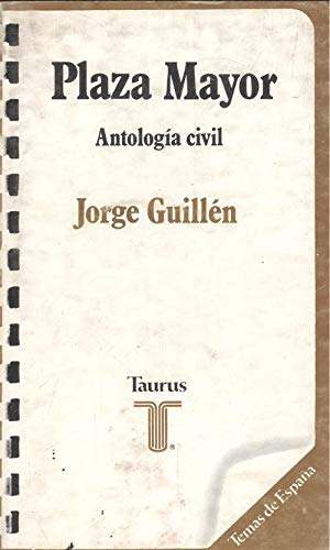9788430641017: Plaza mayor: Antología civil (Temas de España ; 101) (Spanish Edition)