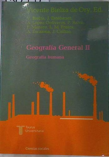 Imagen de archivo de Geografia humana (geografia general; t.2) a la venta por medimops