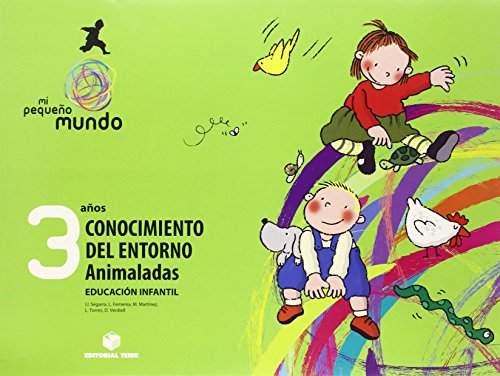 Imagen de archivo de MI PEQUEO MUNDO. CONOCIMIENTO DEL ENTORNO - ANIMALADAS 3 AOS a la venta por Librerias Prometeo y Proteo