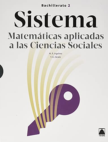 Beispielbild fr Sistema. Matemticas 2 bachillerato - Ciencias Sociales zum Verkauf von medimops
