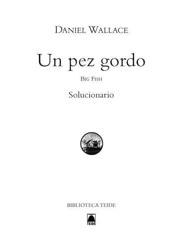 Imagen de archivo de SOLUCIONARIO. UN PEZ GORDO. BIBLIOTECA TEIDE a la venta por Zilis Select Books