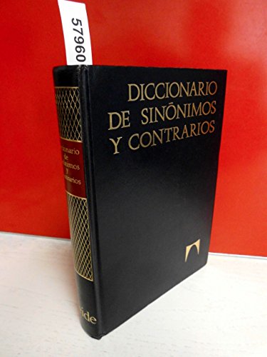 Imagen de archivo de Diccionario de Sinonimos, Ideas Afines y Contrarios a la venta por ThriftBooks-Dallas