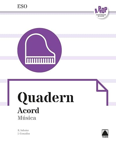 Imagen de archivo de ACORD. QUADERN - MSICA 4 ESO (A PROP) a la venta por Librerias Prometeo y Proteo