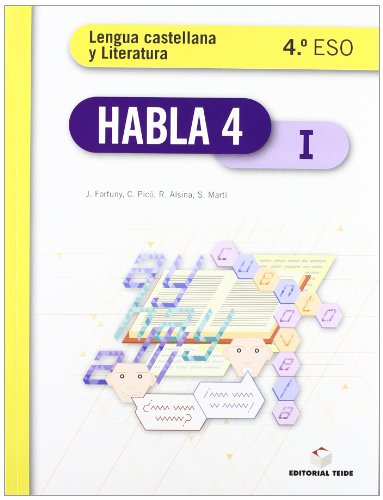 Stock image for HABLA. LENGUA CASTELLANA Y LITERATURA 4 ESO (TRIMESTRAL) for sale by Librerias Prometeo y Proteo