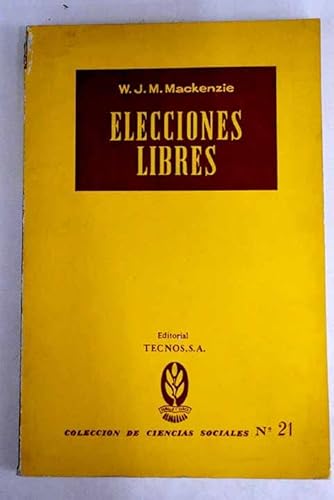 Imagen de archivo de Elecciones Libres a la venta por Iridium_Books