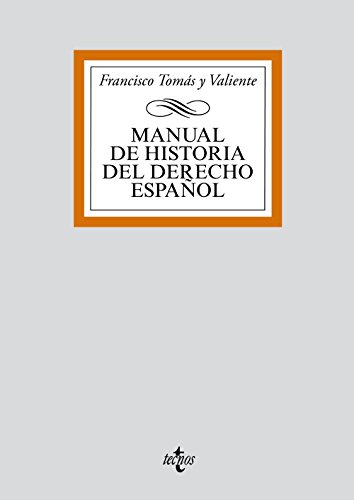 Manual de historia del derecho español.