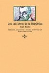 9788430912414: Seis libros de la republica (Clasicos)