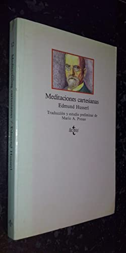 Meditaciones cartesianas / Cartesian Meditations (Clasicos) (Spanish Edition) (9788430912421) by Husserl, Edmund