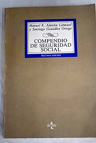 Beispielbild fr Compendio de seguridad social zum Verkauf von Libros Ramban