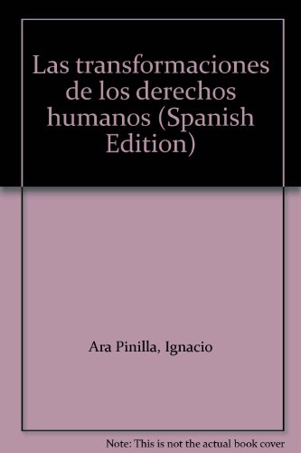 Imagen de archivo de Las transformaciones de los derechos humanos (Spanish Edition) a la venta por Iridium_Books