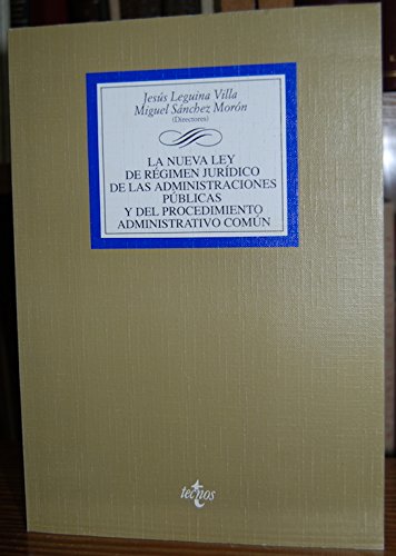 Imagen de archivo de Nueva Ley de rgimen jurdico de las administraciones pblicas a la venta por Librera Prez Galds