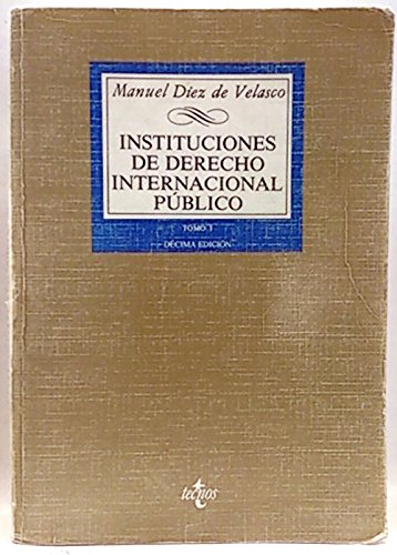 9788430925452: Instituciones de derecho internacional publico