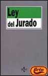 Beispielbild fr Ley del Jurado zum Verkauf von Librera 7 Colores