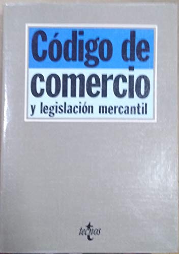 Beispielbild fr Codigo de Comercio y Legislacion Mercantil zum Verkauf von Hamelyn