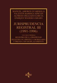 Stock image for Jurisprudencia Registral / Court Registry: 1991-1996 (Spanish Edition) for sale by Iridium_Books