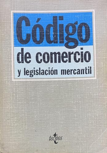 Imagen de archivo de CDIGO DE COMERCIO Y LEGISLACIN MERCANTIL a la venta por Mercado de Libros usados de Benimaclet