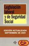 Stock image for Legislacin Laboral y de Seguridad Social for sale by Hamelyn