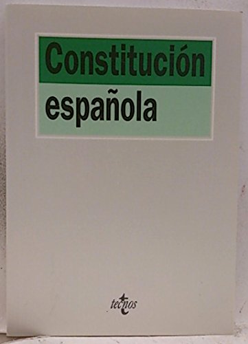 Imagen de archivo de Constitucion espaola a la venta por medimops