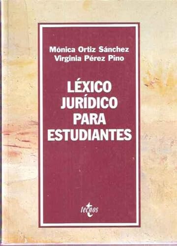 Beispielbild fr Lexico juridico para estudiantes zum Verkauf von E y P Libros Antiguos