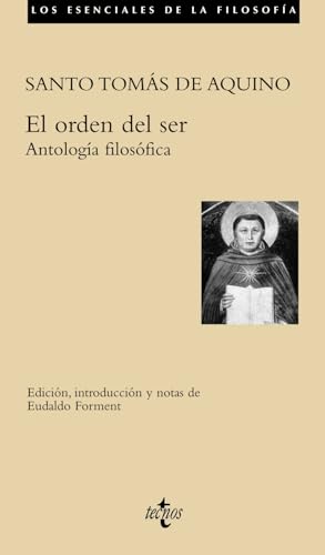 9788430939626: El Orden Del Ser / The Order of Being: Antologia Filosofica: Antologa filosfica