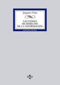 9788430940332: Lecciones de derecho de la informacion