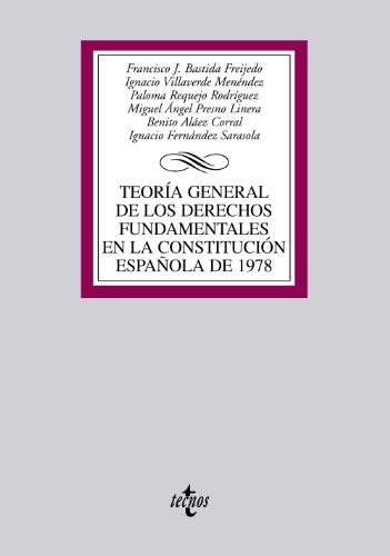 Beispielbild fr TEORA GENERAL DE LOS DERECHOS FUNDAMENTALES EN LA CONSTITUCIN ESPAOLA DE 1978. zum Verkauf von KALAMO LIBROS, S.L.