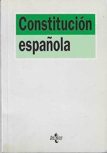 Imagen de archivo de Constitucion espanola / Spanish Constitution (Derecho) a la venta por medimops