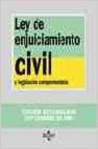 9788430941407: LEY ENJUICIAMIENTO CIVIL-TECNOS (BIBLIOTECA DE TEXTOS LEGALES)